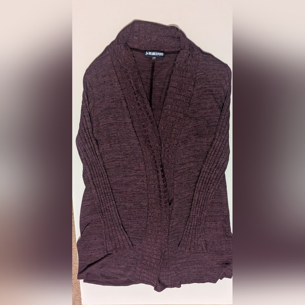 Ink Love And Peace Cardigan